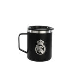Tazza Thermos con Coperchio Real Madrid C.F. Blu Marino Acciaio inossidabile