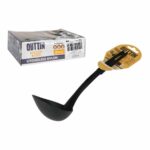 Mestolo Quttin Quttin Nero 30 x 8,5 cm (24 Unità)