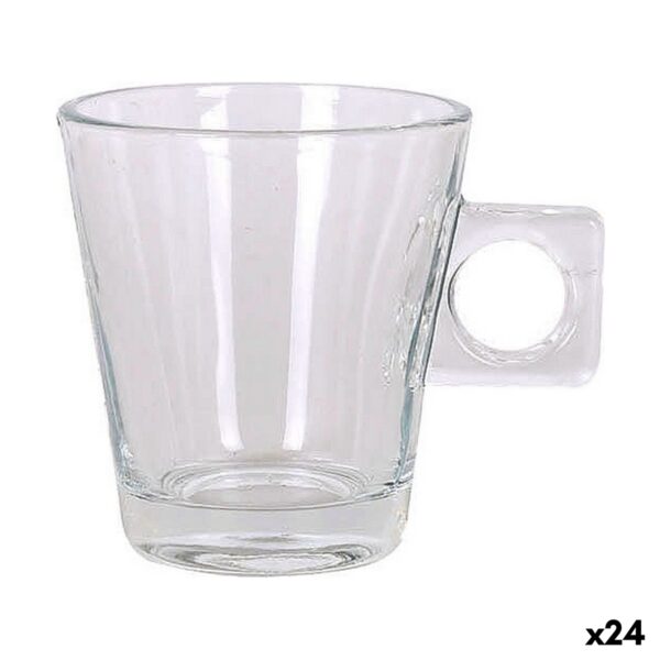 Set di Tazze da Caffè Inde Lima liso 3 Pezzi (24 Unità)