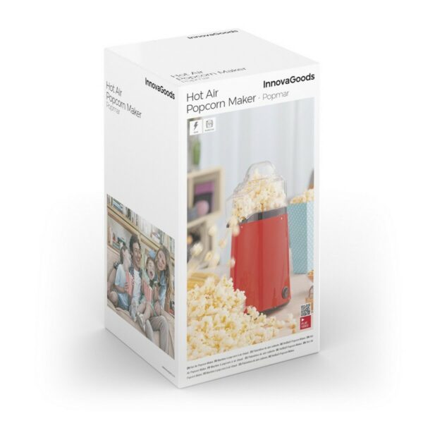 Macchina per Popcorn ad Aria Calda Popmar InnovaGoods