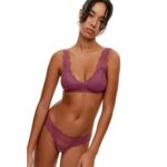 Reggiseno Black Limba Halter Dulcet Tulipwood Rosa