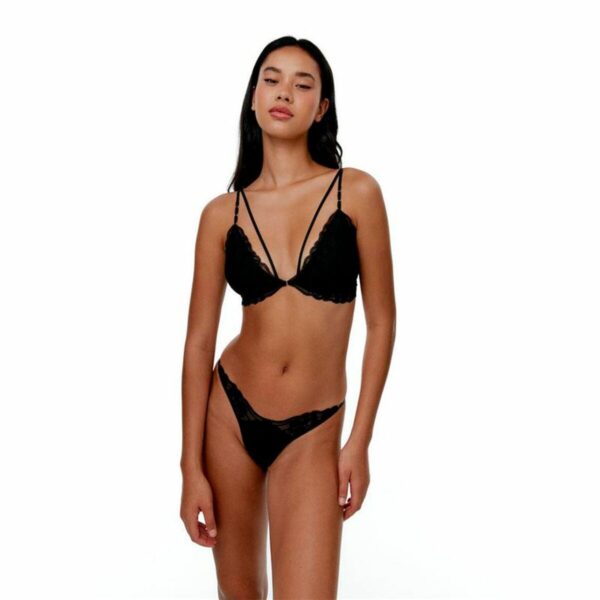 Bikini Black Limba Triangular Mojave Nero