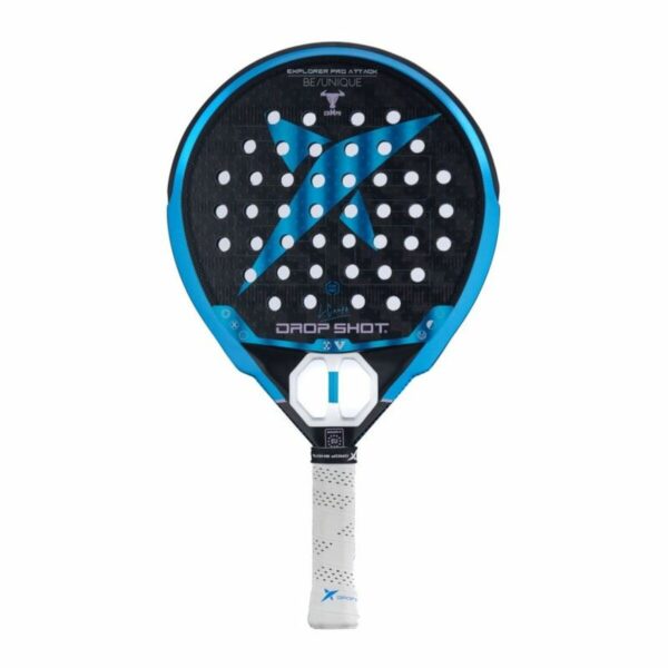 Racchetta da Padel Drop Shot Explore Pro Attack Nic Azzurro Nero