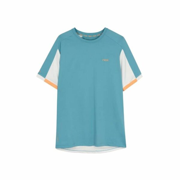 Maglia a Maniche Corte Uomo Nox Pro Azzurro Blu cielo