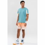 Maglia a Maniche Corte Uomo Nox Pro Azzurro Blu cielo