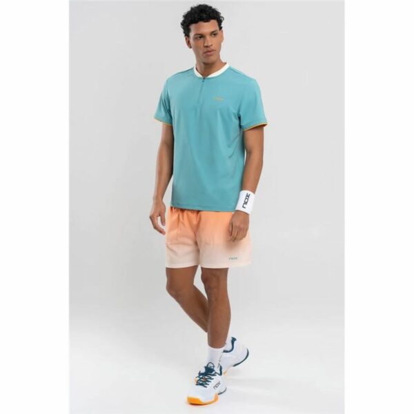 Maglia a Maniche Corte Uomo Nox Pro Turquesa Azzurro
