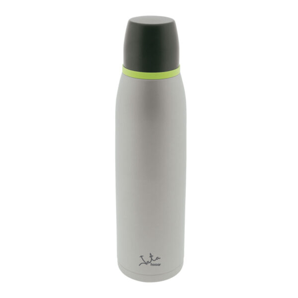 Thermos da Viaggio JATA 920 1 L Grigio Metallo Acciaio inossidabile Plastica
