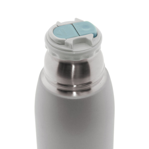 Thermos da Viaggio JATA 920 1 L Grigio Metallo Acciaio inossidabile Plastica