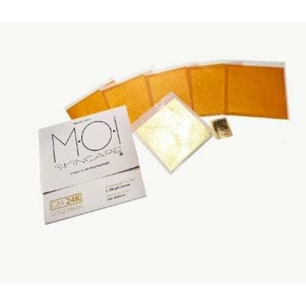 Maschera Viso MOI GOLD MASK 24K 7 Pezzi