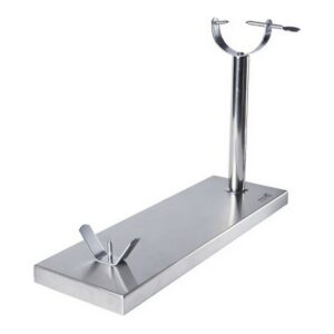 Porta Prosciutto in Acciaio Inox TM Home Metallo Acciaio inossidabile 17 x 49 x 35 cm