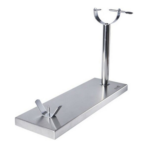 Porta Prosciutto in Acciaio Inox TM Home Metallo Acciaio inossidabile 17 x 49 x 35 cm