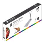 Porta Prosciutto in Acciaio Inox TM Home Metallo Acciaio inossidabile 17 x 49 x 35 cm