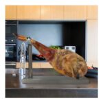 Porta Prosciutto in Acciaio Inox TM Home Metallo Acciaio inossidabile 17 x 49 x 35 cm