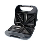 Piastra Grill Elettrica TM Electron Acciaio 750 W Doppia