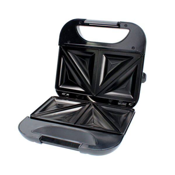 Piastra Grill Elettrica TM Electron Acciaio 750 W Doppia