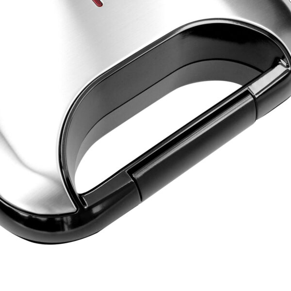 Piastra Grill Elettrica TM Electron Acciaio 750 W Doppia