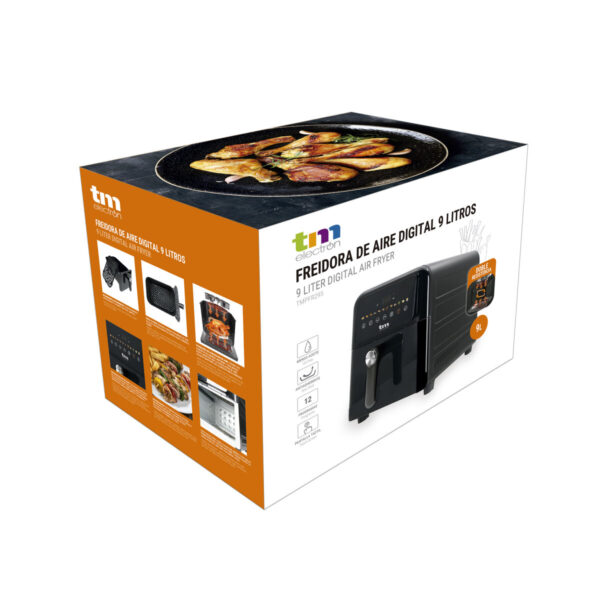 Friggitrice ad Aria TM Electron 2000 W 9 L