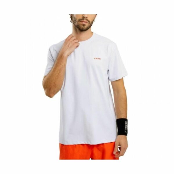Maglia a Maniche Corte Uomo Nox Team Regular Bianco