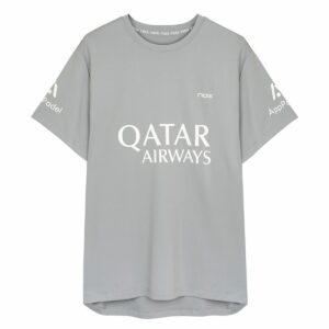 Maglia a Maniche Corte Uomo Nox Sponsorts AT10 Grigio Grigio chiaro