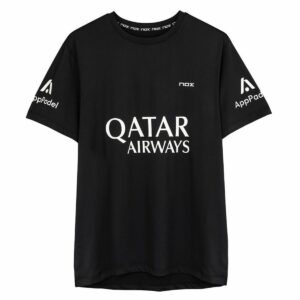 Maglia a Maniche Corte Uomo Nox Sponsorts AT10 Nero