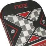 Racchetta da Pickleball Nox Nerbo Nero Fibra di carbonio