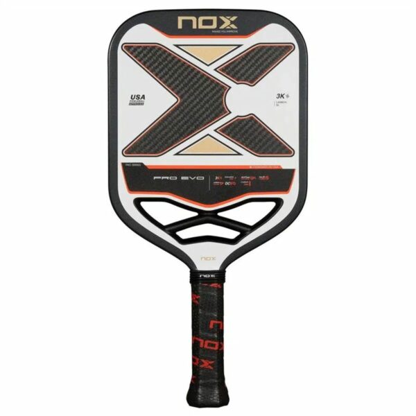 Racchetta da Pickleball Nox Nox Pro Evo Beige Fibra di carbonio