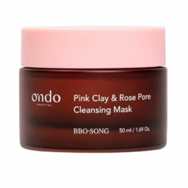 Maschera Detergente per i Pori Ondo Beauty 36.5 PINK CLAY & ROSE PORE 50 ml Argilla Acqua di rose