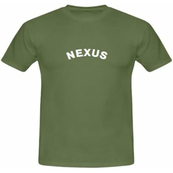 Maglia a Maniche Corte Uomo Nexus PALAU Bianco Marrone Verde