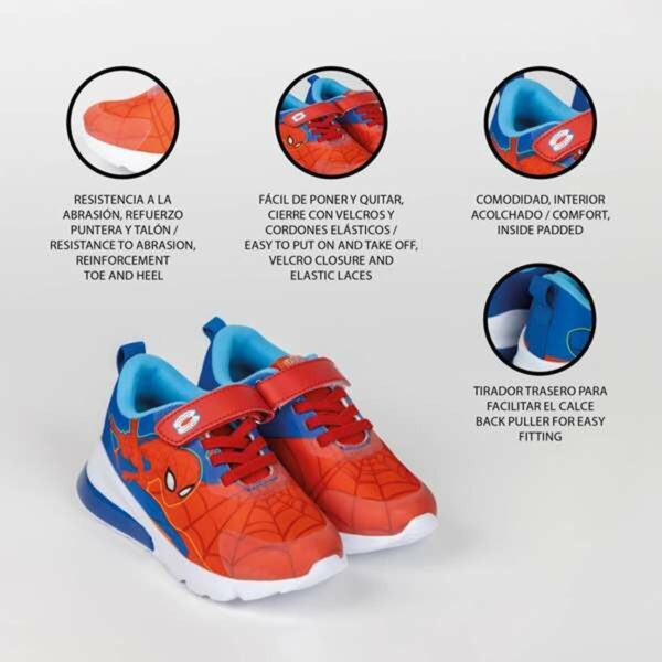 Scarpe Sportive per Bambini Spider-Man Rosso 30