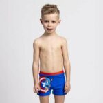 Boxer per bambini The Avengers Blu scuro