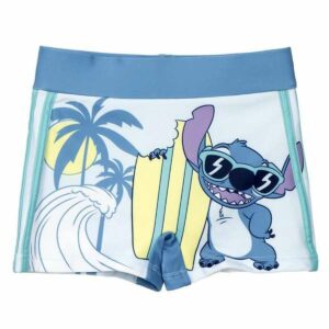 Boxer per bambini Stitch Azzurro
