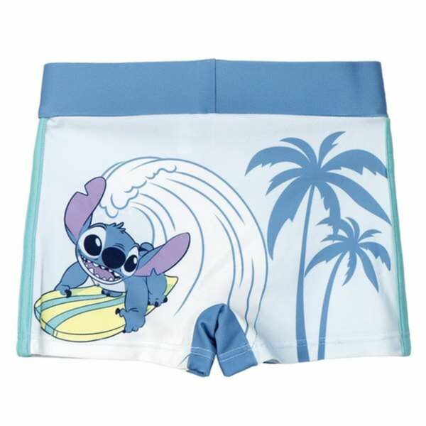 Boxer per bambini Stitch Azzurro