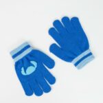 Berretto e Guanti Stitch Azzurro Chiaro