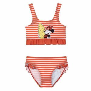 Bikini Per Bambine Minnie Mouse Rosso