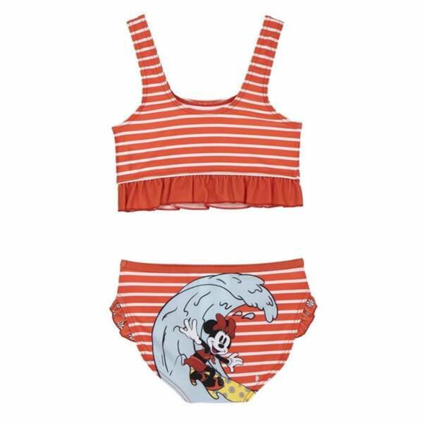 Bikini Per Bambine Minnie Mouse Rosso