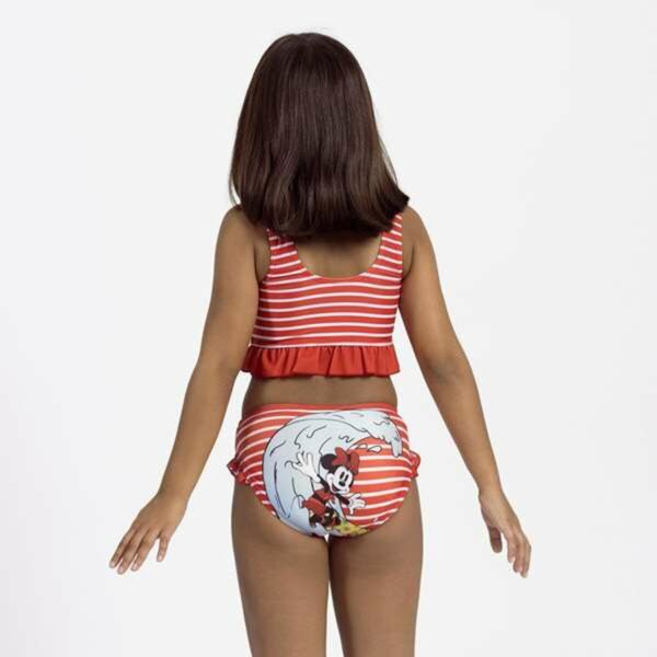 Bikini Per Bambine Minnie Mouse Rosso