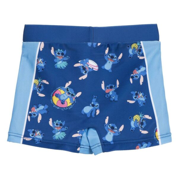 Costume da Bagno Boxer per Bambini Stitch Blu scuro