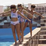 Costume da Bagno Boxer per Bambini Stitch Blu scuro