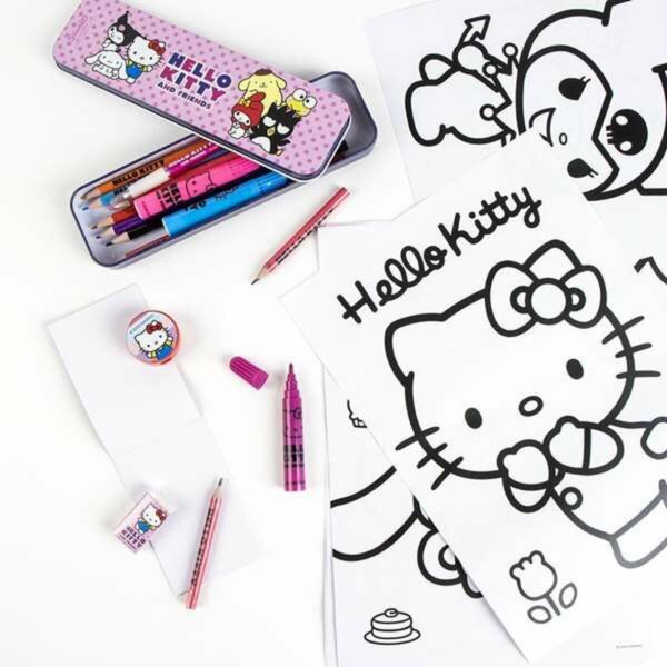 Set da Disegno Hello Kitty Bianco