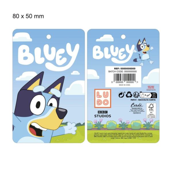 Berretto e Guanti Bluey Azzurro