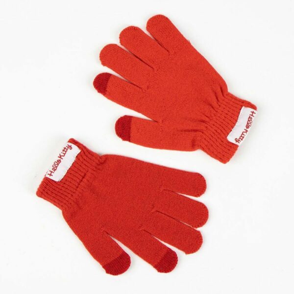 Berretto e Guanti Hello Kitty Bianco 2 Pezzi