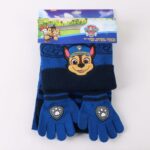 Berretto e Guanti The Paw Patrol Azzurro