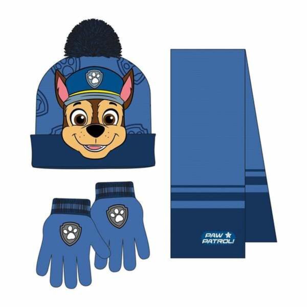 Berretto e Guanti The Paw Patrol Azzurro