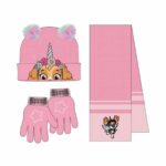 Berretto e Guanti The Paw Patrol Rosa