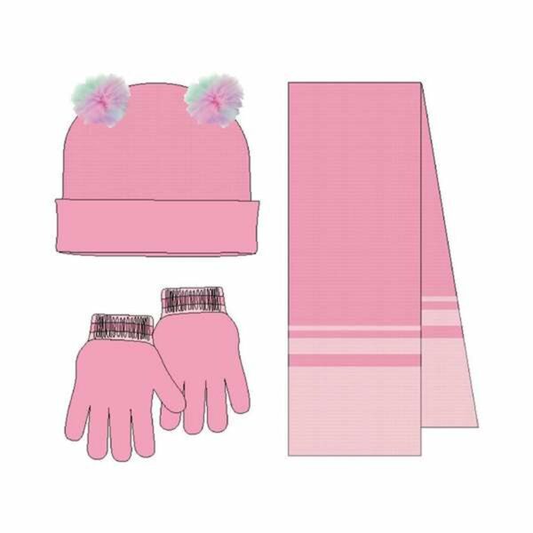 Berretto e Guanti The Paw Patrol Rosa