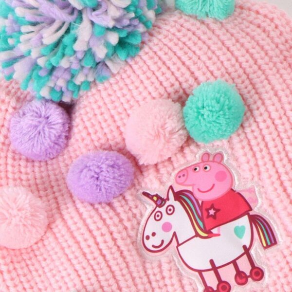 Berretto e Guanti Peppa Pig Rosa