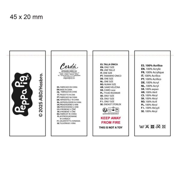 Berretto e Guanti Peppa Pig Rosa