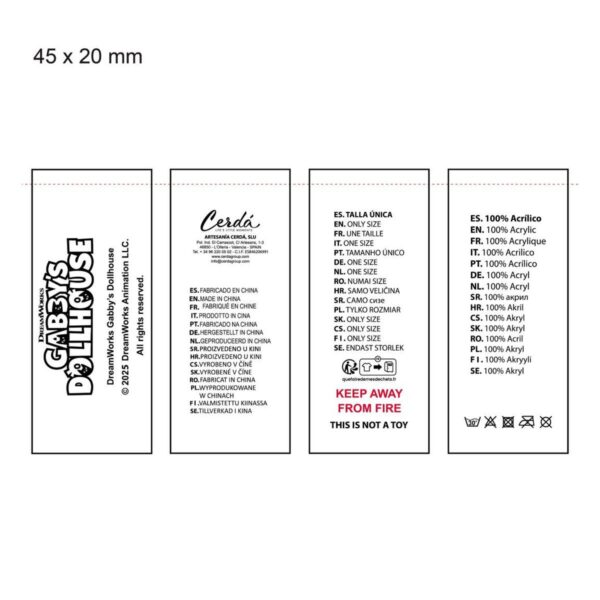 Berretto e Guanti Gabby's Dollhouse