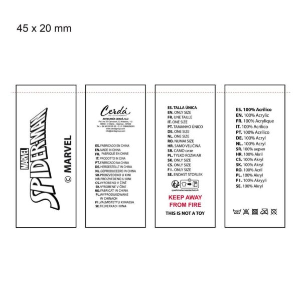 Berretto e Guanti Spider-Man Azzurro