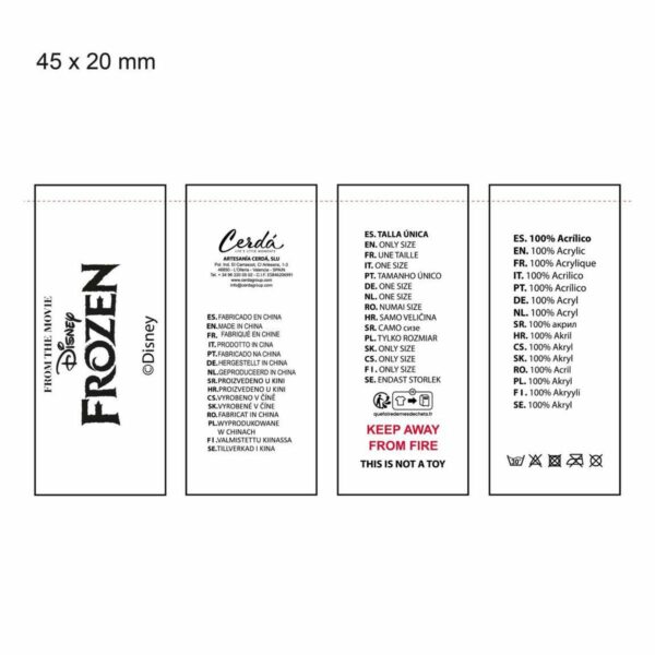 Berretto e Guanti Frozen Azzurro